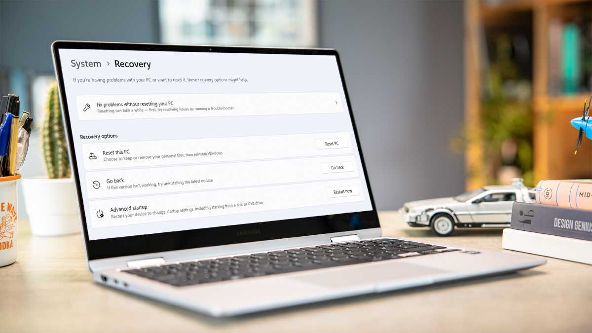 Windows 11 recovery settings