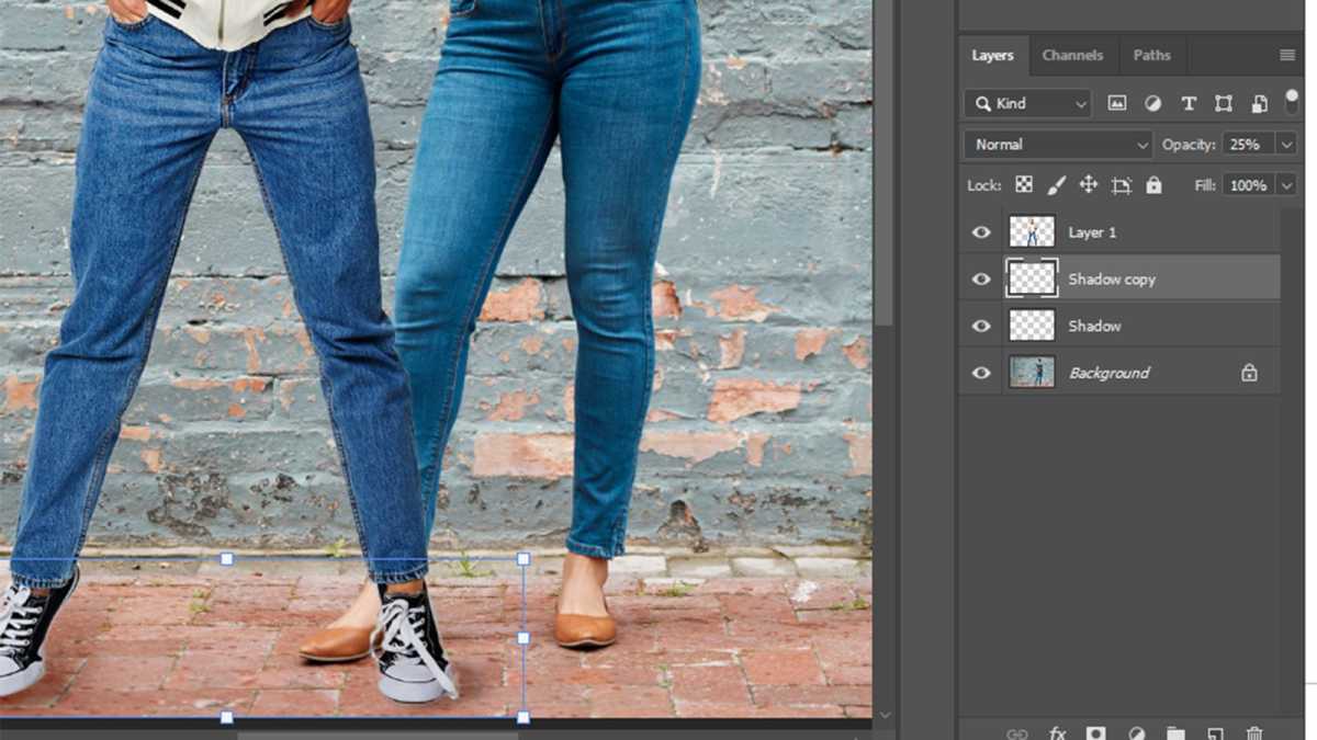 How to Photoshop someone into a picture - step 15