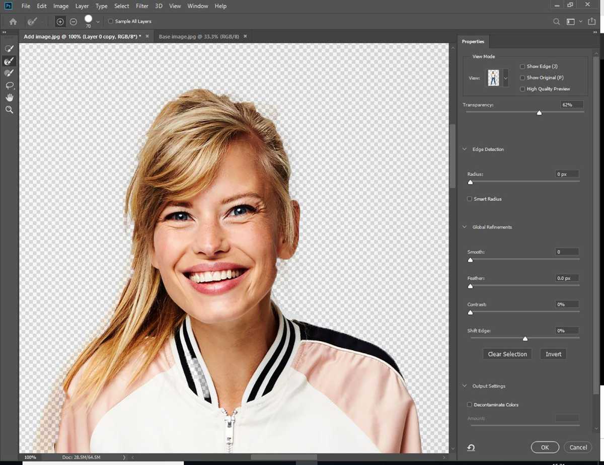 How to Photoshop someone into a picture - step 4