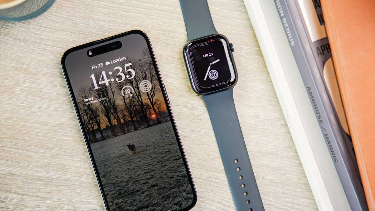 iPhone 14 Pro and Apple Watch Series 8