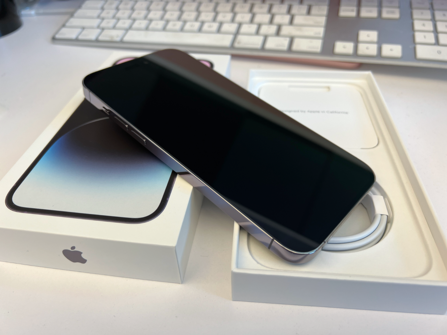 Take a look at the iPhone 14 Pro Max–and its giant camera bump–from