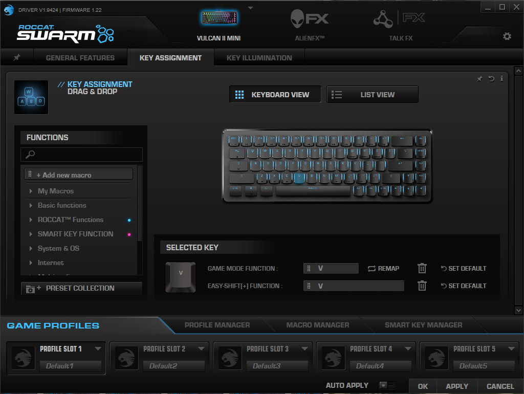 Roccat Swarm Software