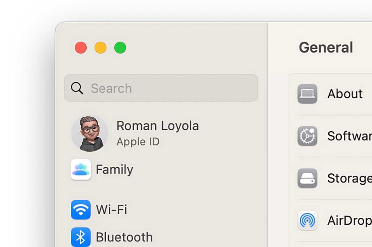 macOS Ventura's System Settings has a search tool. Use it if you can't find what you're looking for.