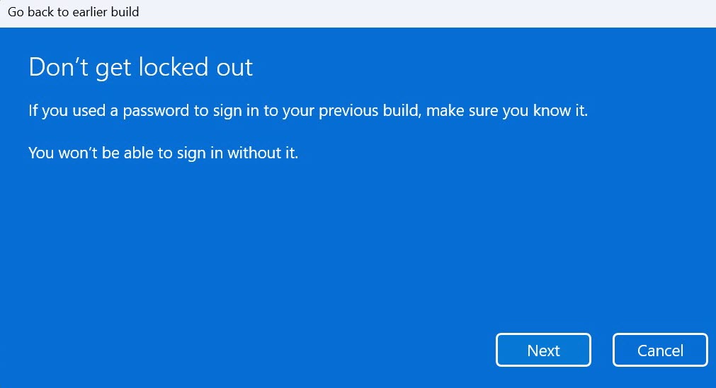 Windows 11 downgrade to Windows 10 tutorial