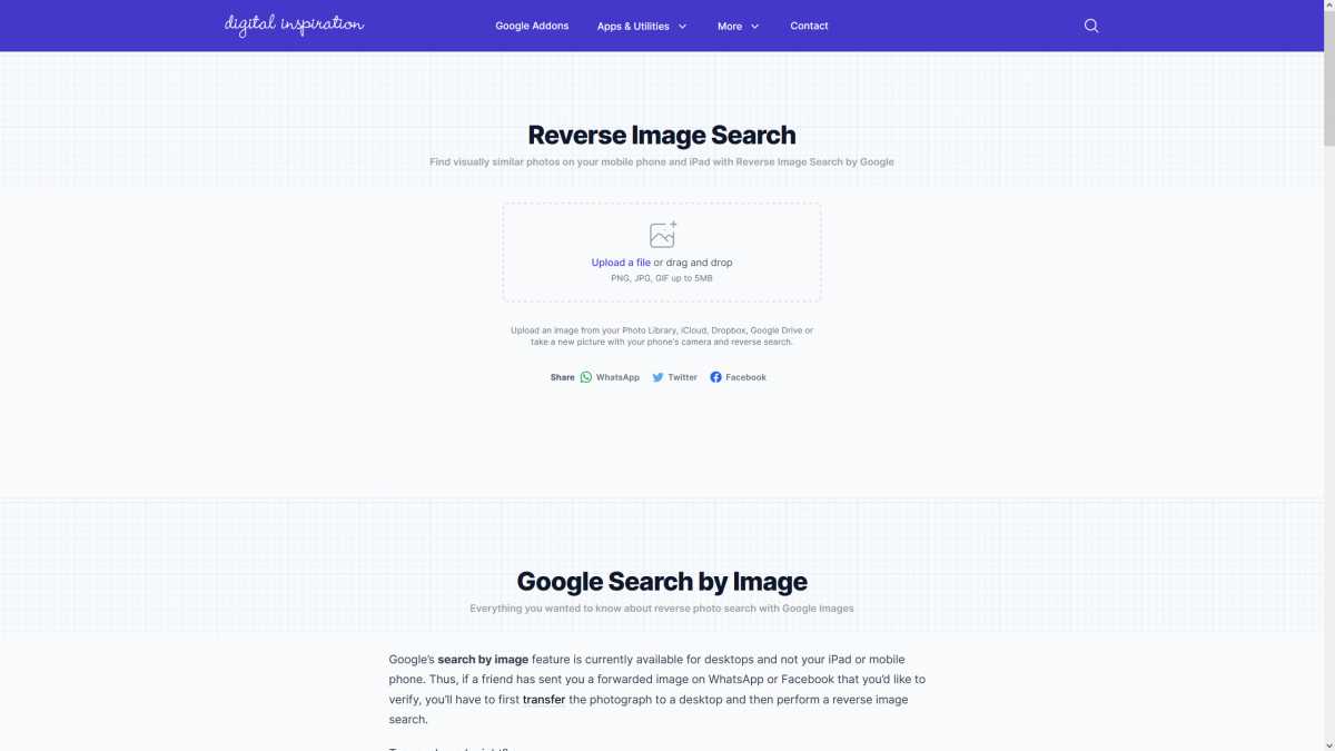 reverse image search