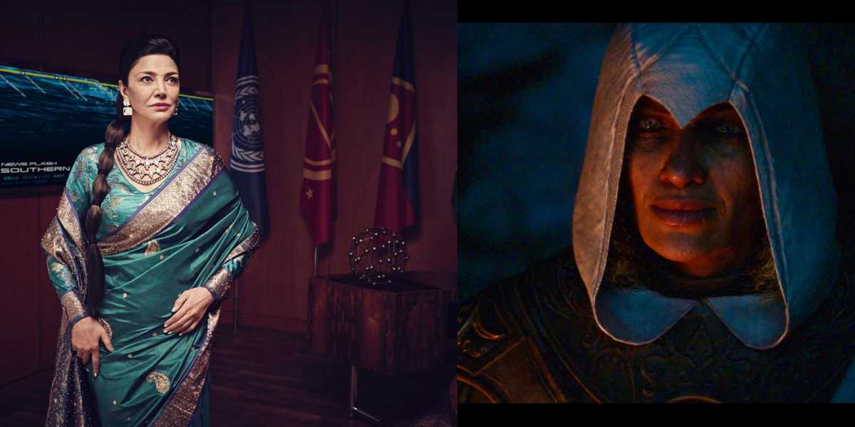 Für viele hat gerade auch Shohreh Aghdashloos tiefe, rauchige Stimme und interessante Art ihre Figur zu interpretieren, die Sci-Fi-Serie The Expanse zum Hochgenuss gemacht. Sie spielt die Mentorin von Basim namens Roshan.