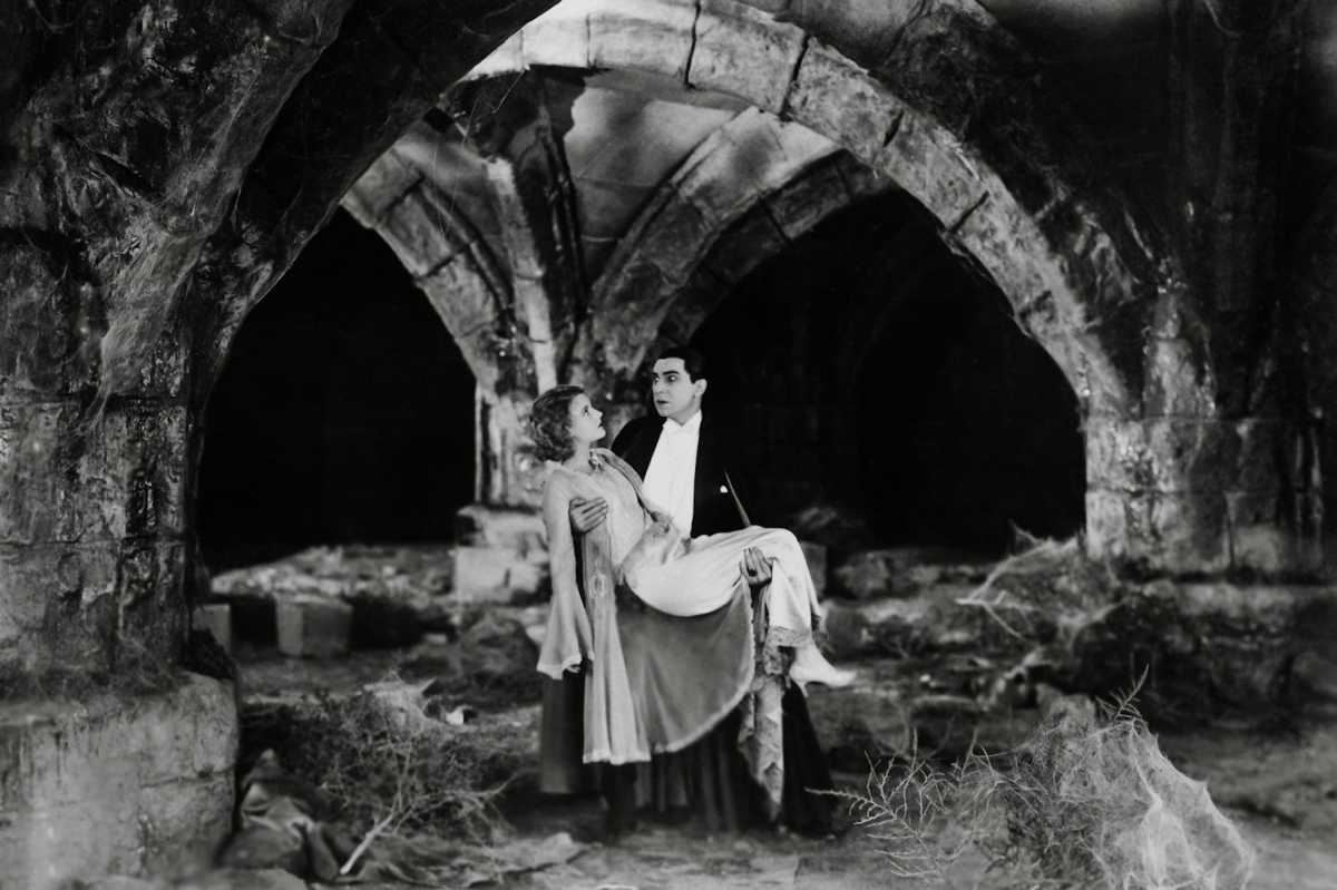 A scene from the film 'Dracula'