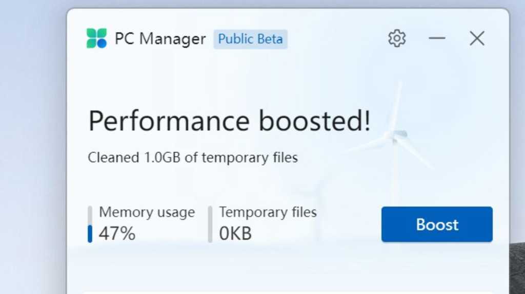 Image: PC Manager: Microsoft entwickelt kostenlosen CCleaner-Ersatz