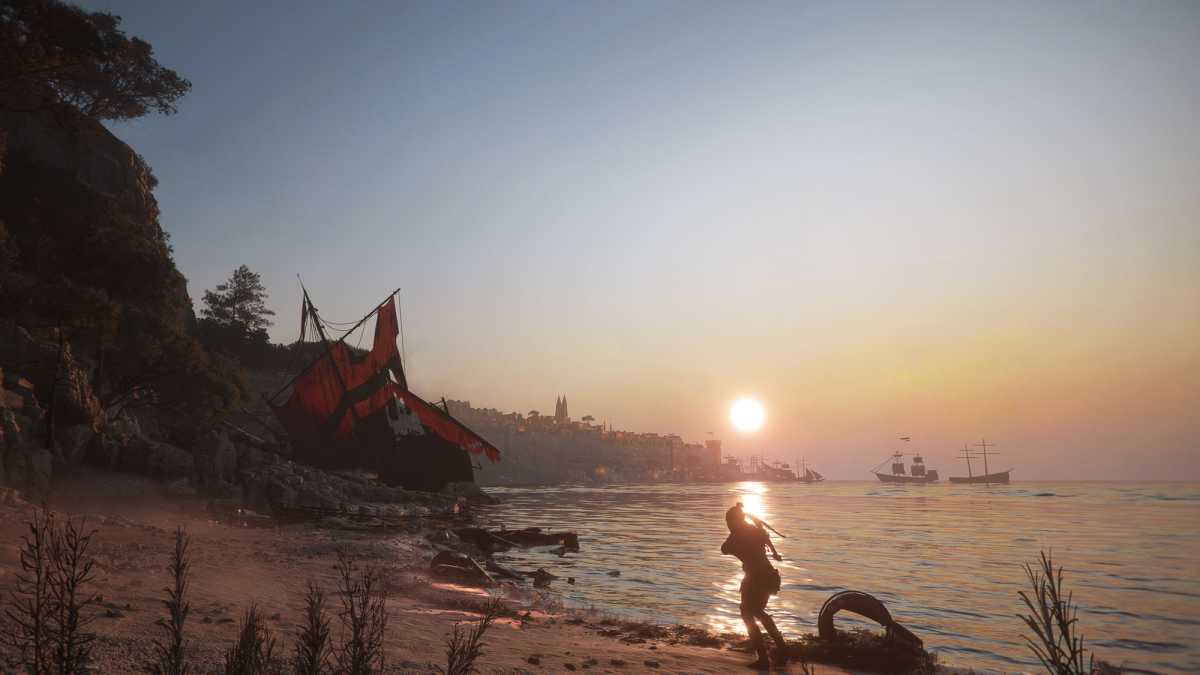 Die Sonnenuntergänge sind so magisch wie in einem The Witcher 3. Auch wenn nicht alle Charaktere mit Full-Performance-Capture aufgenommen wurden, was man durchaus merkt, ist die Atmosphäre von Requiem wirklich gut gelungen.