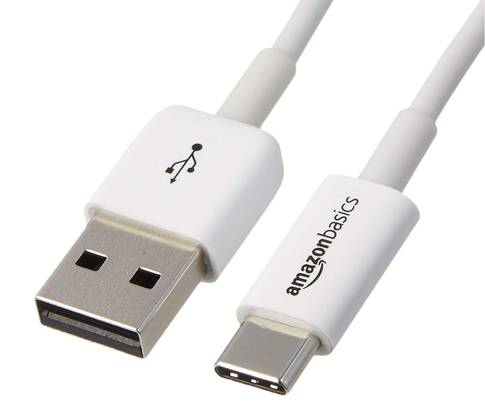 Amazon Basics USB-C to USB-A Cable - Best value USB-A to USB-C cable