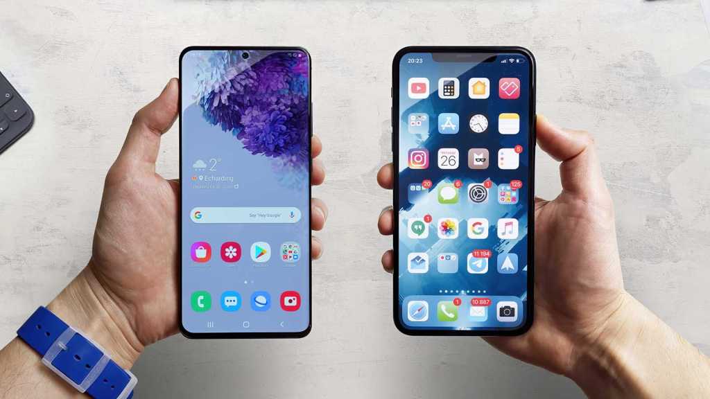 Image: Android vs. iOS â was ist besser?