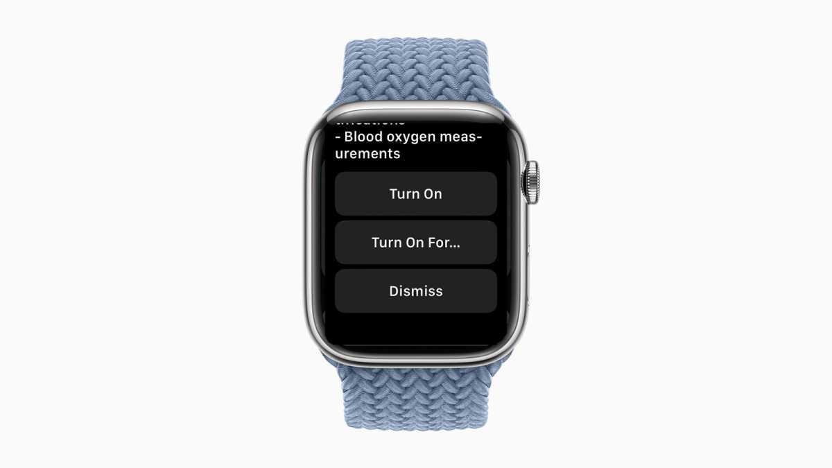 Turn on Low Power Mode on Apple Watch