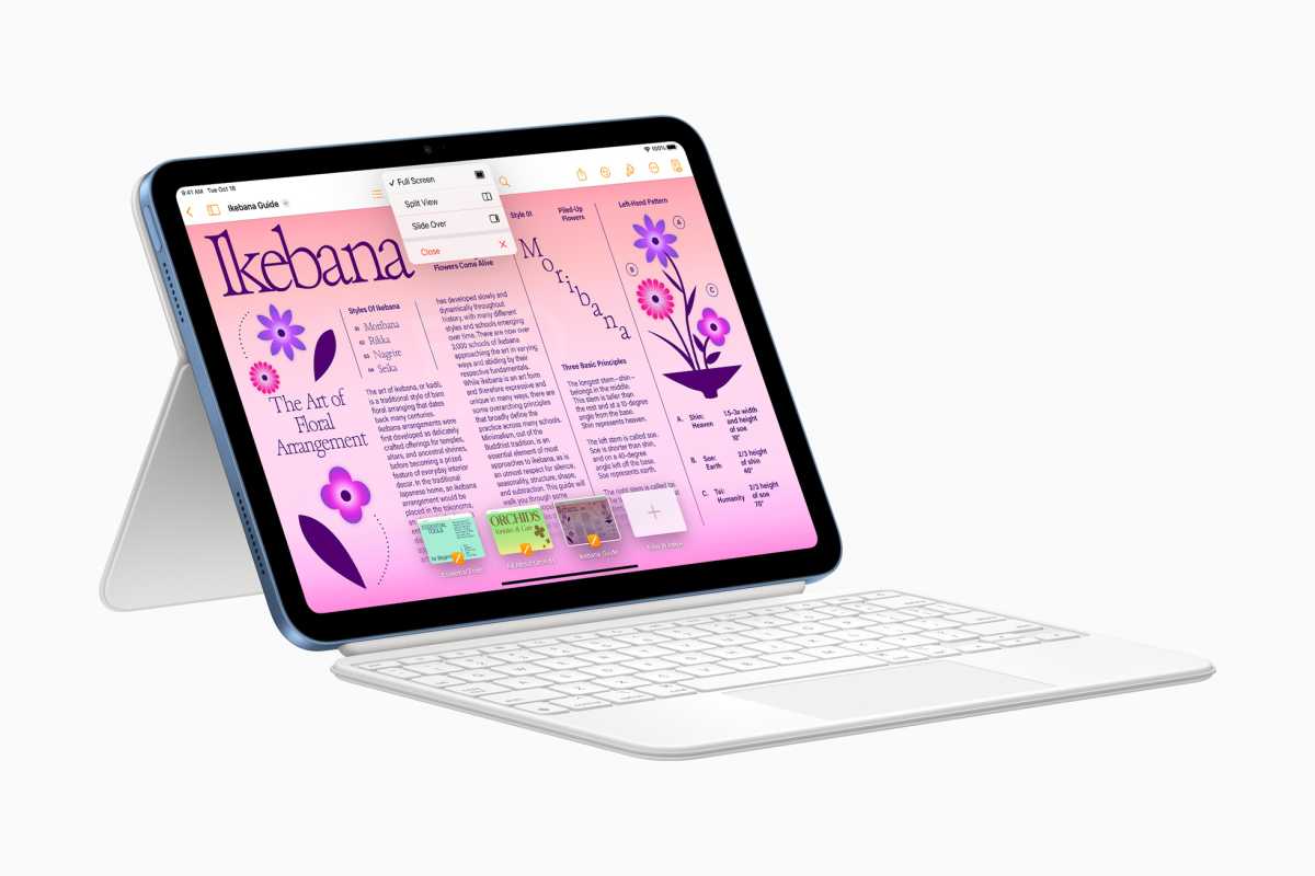 Apple iPad 10th gen Magic Keyboard Folio