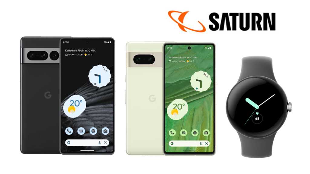 Image: Saturn: Google Pixel 7 Pro bestellen â Pixel Watch im Wert von 429 Euro gratis dazu erhalten