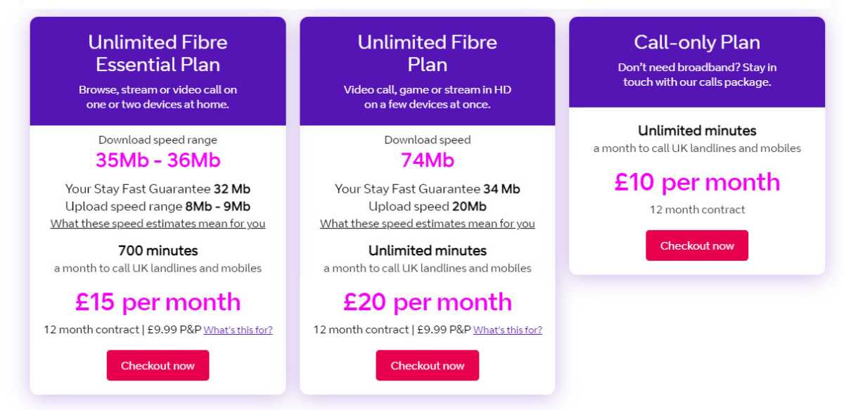 Broadband BT Home Essentials