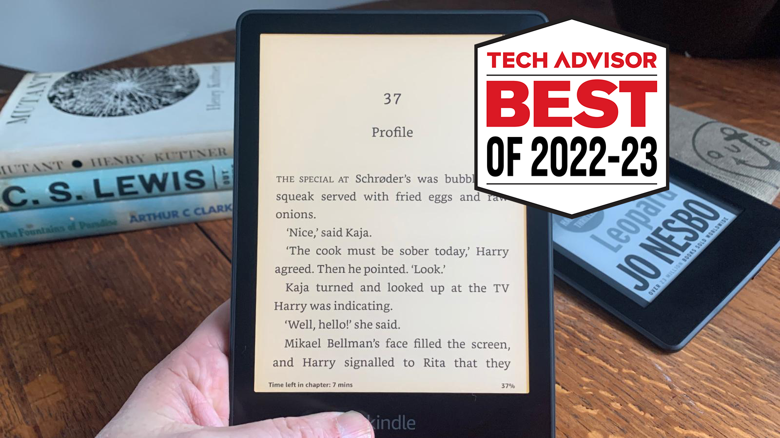 BEST E-READER: Amazon Kindle Paperwhite