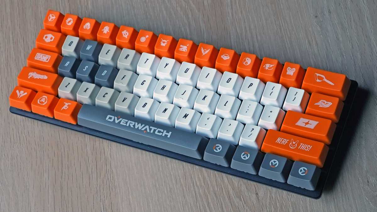 Custom Overwatch keycaps