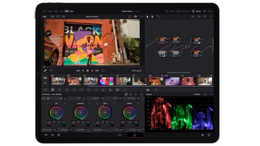 Image: Videoschnittprogramm Davinci Resolve kommt auf das iPad.