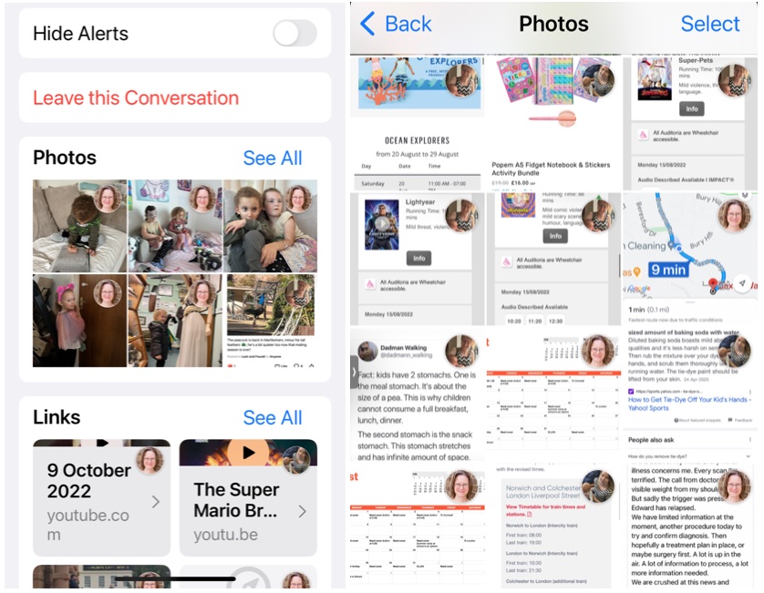 - Dans Tutorials How to delete photos from Messages