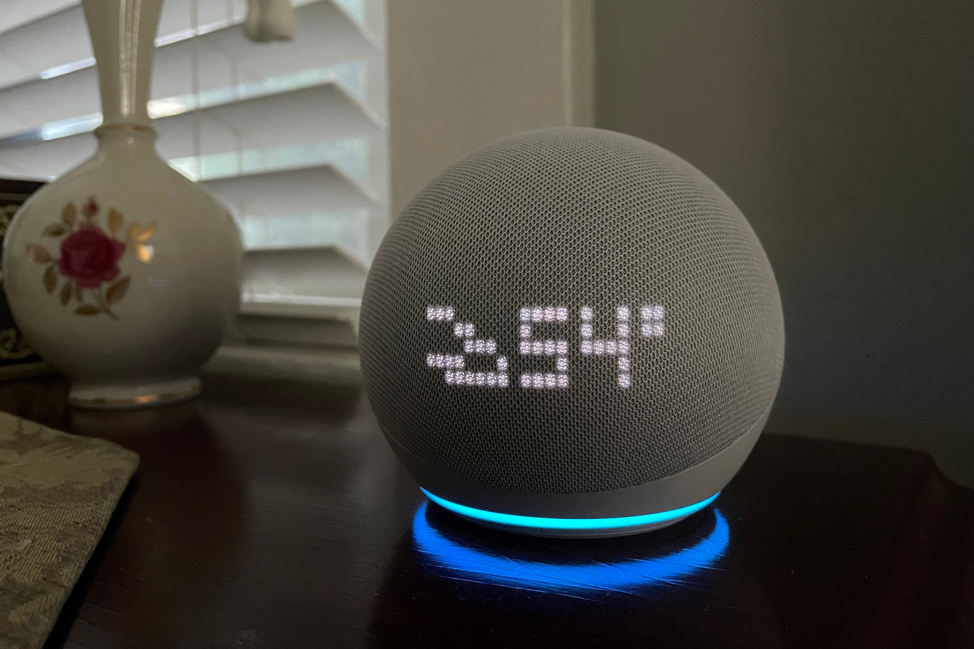 Best Alexa smart speaker: Amazon Echo Dot with Clock (5th Gen)