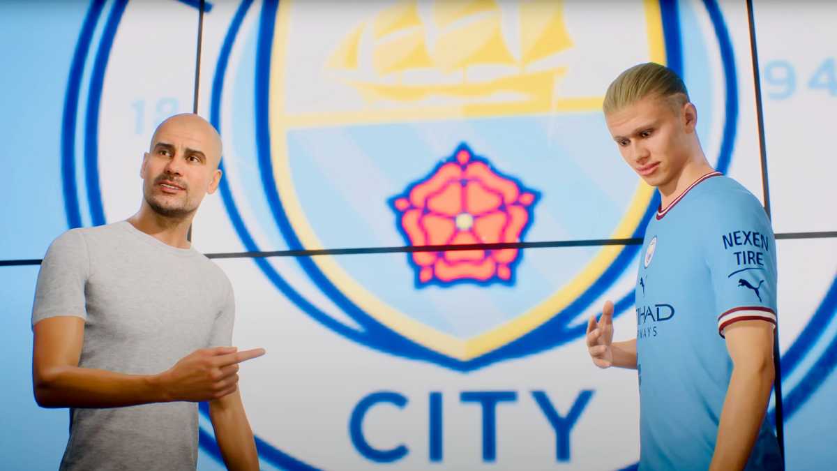 Wer möchte, kann etwa eine Haaland zu Manchester City bringen, wo wir dann auf Zinedine Zidane als Manager treffen. Interessant sind die neuen RPG-Mechaniken, die sich in drei Bereiche unterteilen und jeweils um 10 Level upgraden lassen.