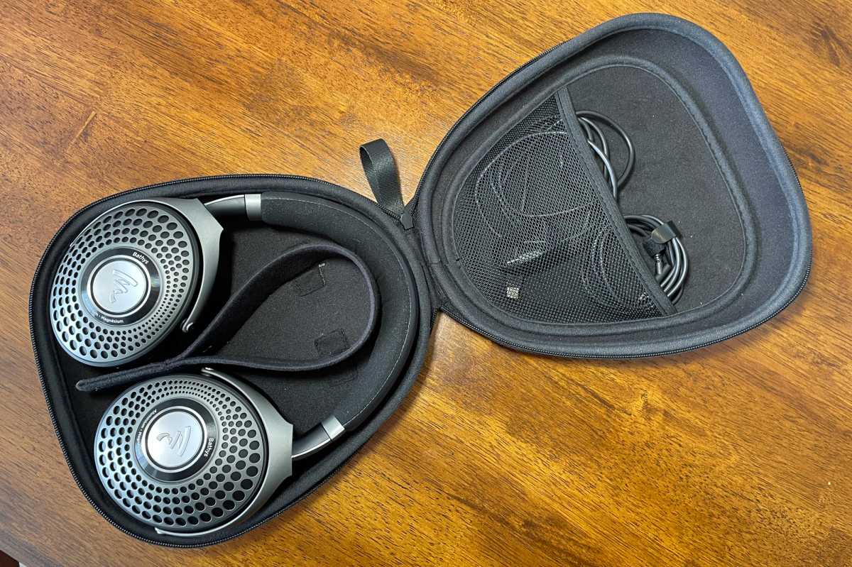 Focal Bathys inside carry case