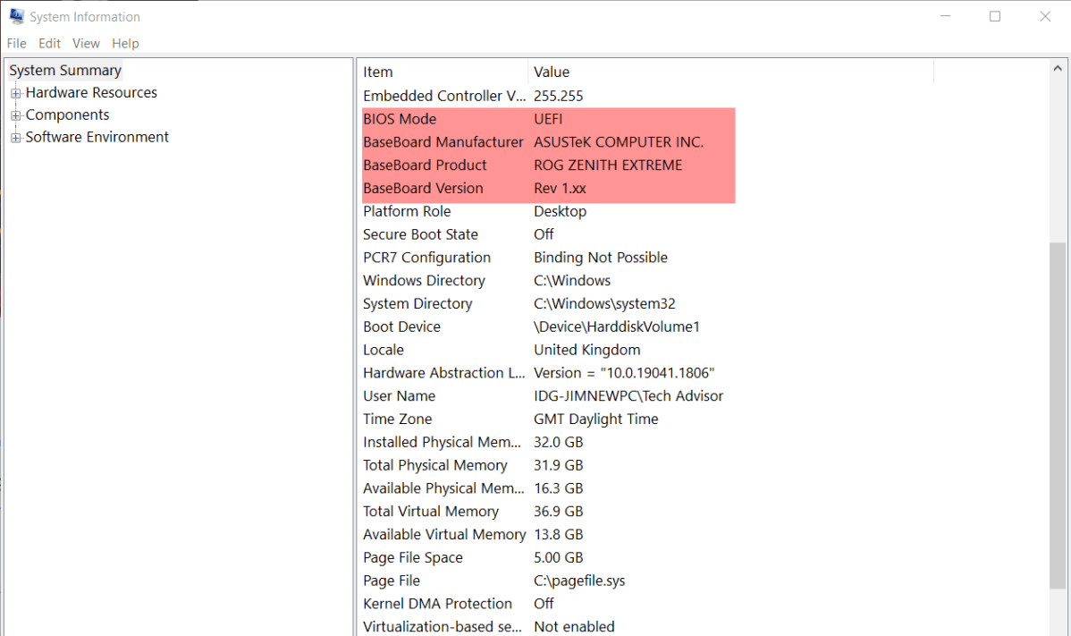 How to perform a motherboard BIOS update