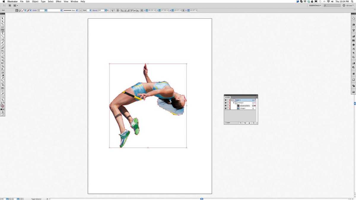 How to create lighting effect in Photoshop - step 1