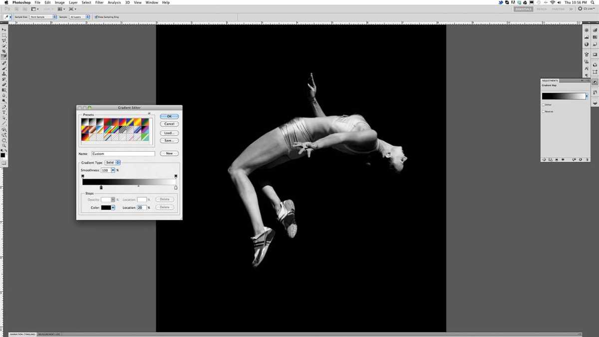How to create lighting effect in Photoshop - step 5