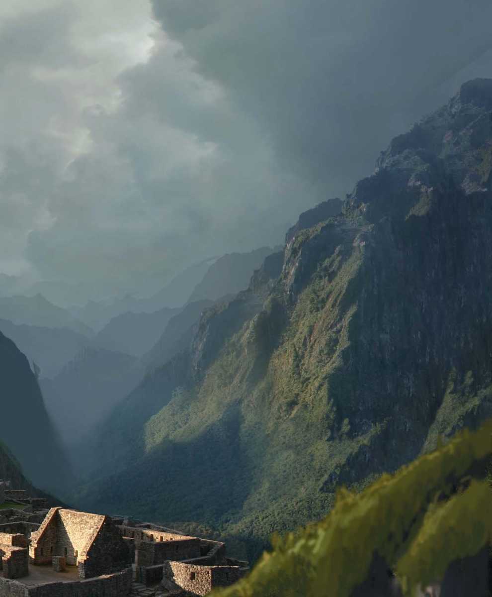 How to create a matte painting in Photoshop - step 12