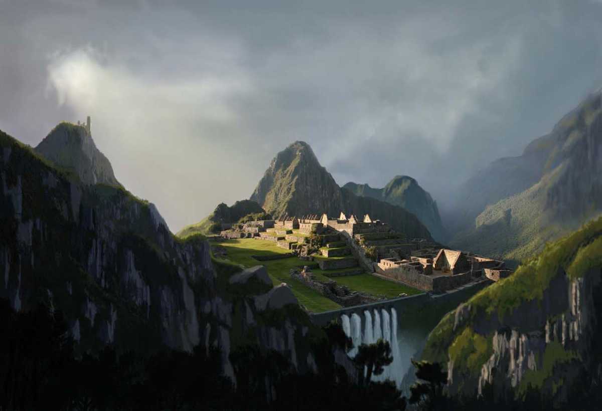 How to create a matte painting in Photoshop - step 8