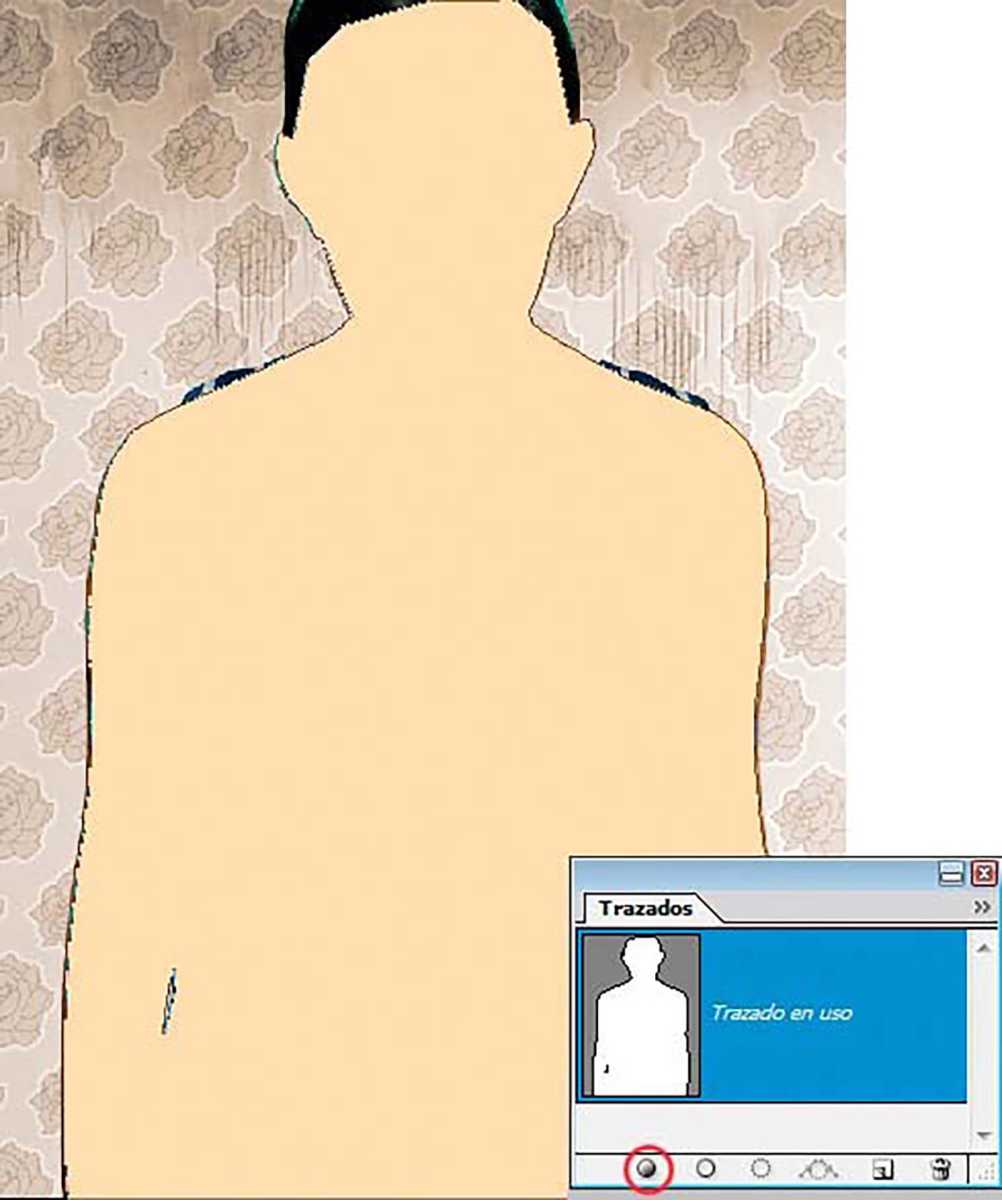 How to create a vector portrait in Photoshop - step 2