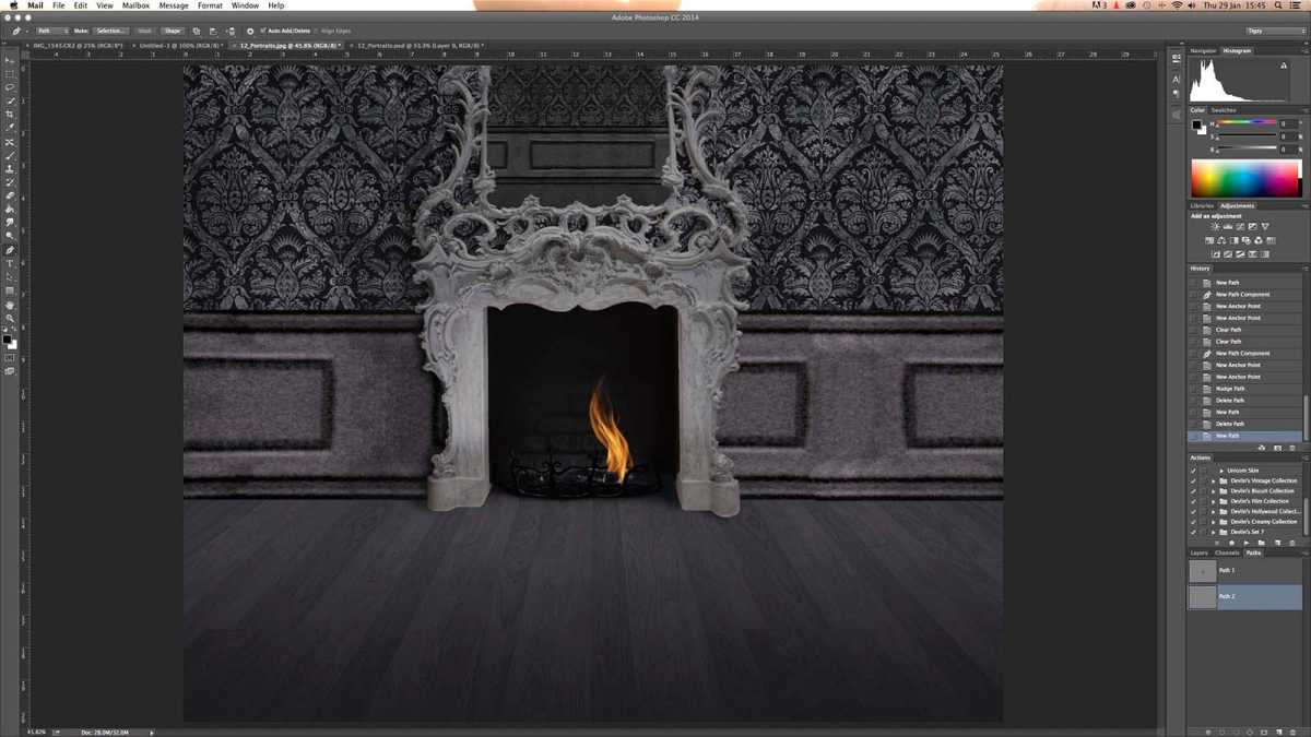 How to make fire in Photoshop - step 7