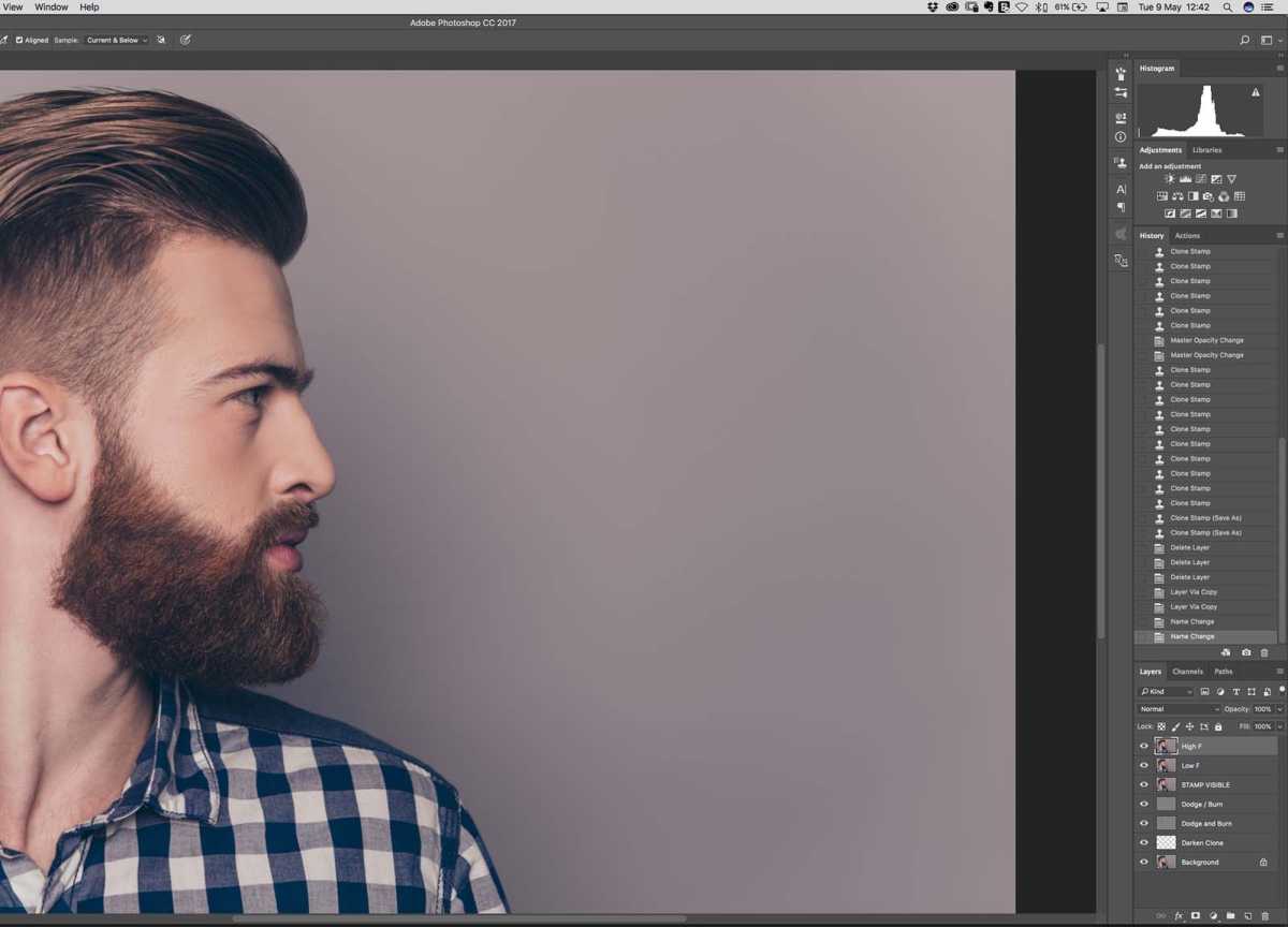 How to thicken hair in Photoshop - step 16
