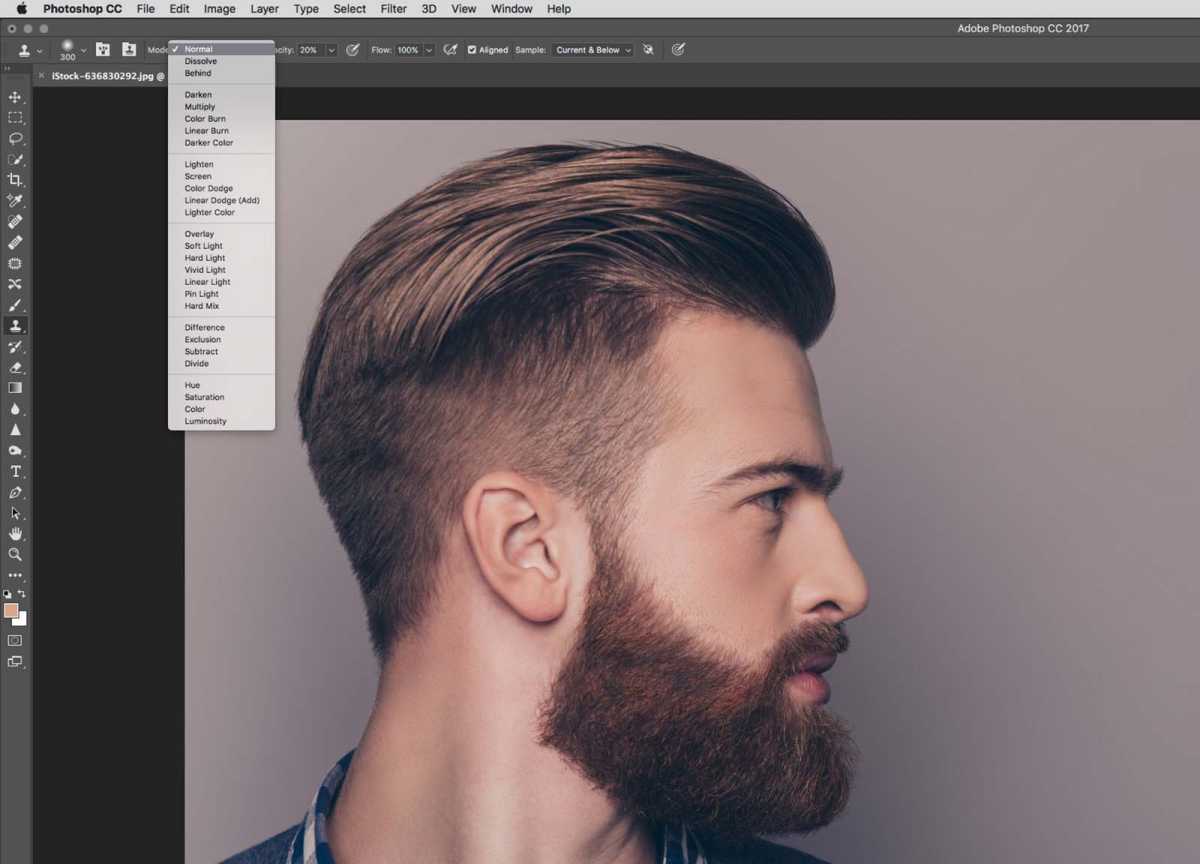 How to thicken hair in Photoshop - step 21