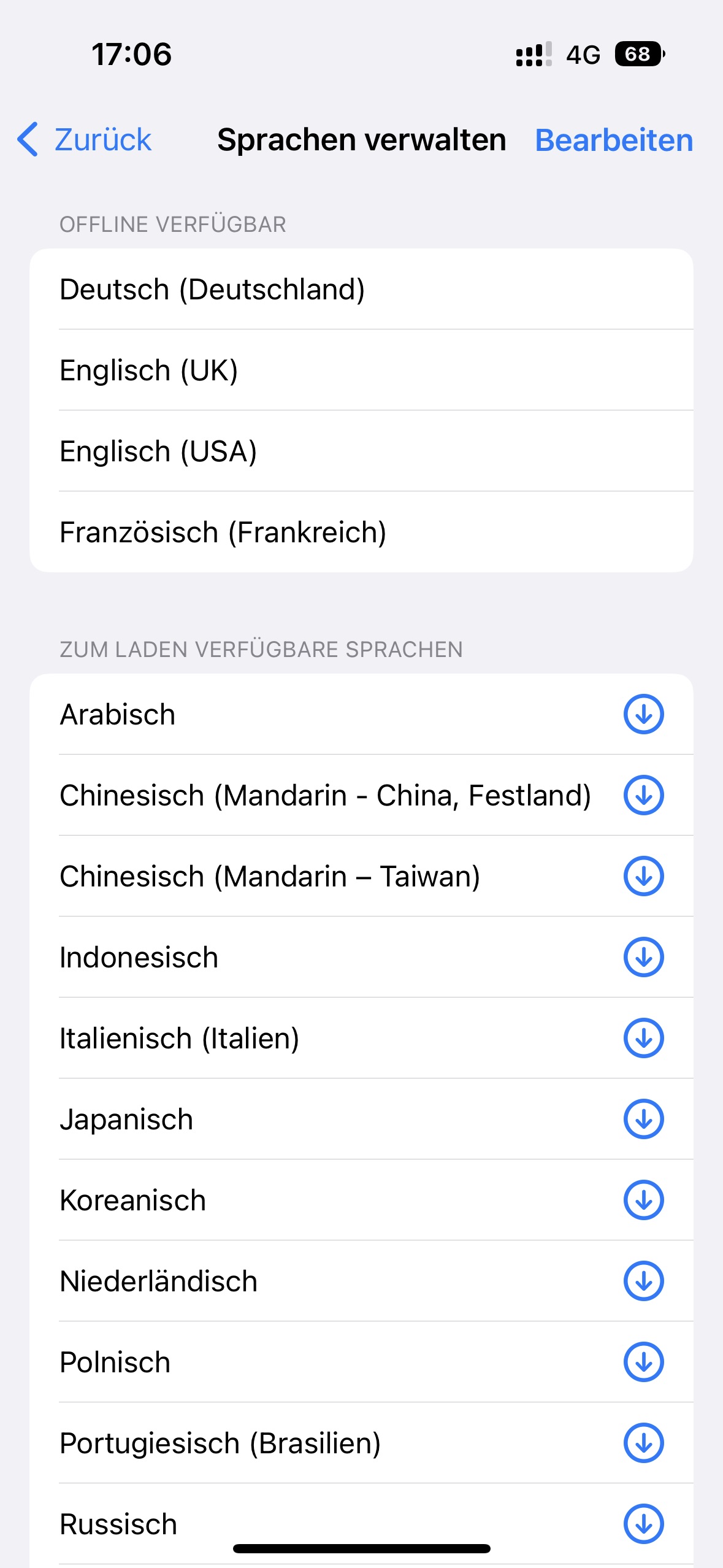 iPhone Übersetzer