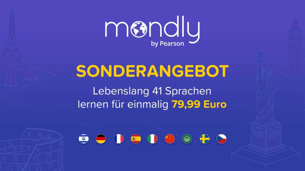 Image: Angebot: Online-Sprachkurs lebenslang nutzen fÃ¼r einmalig 79,99 Euro (nur fÃ¼r kurze Zeit)