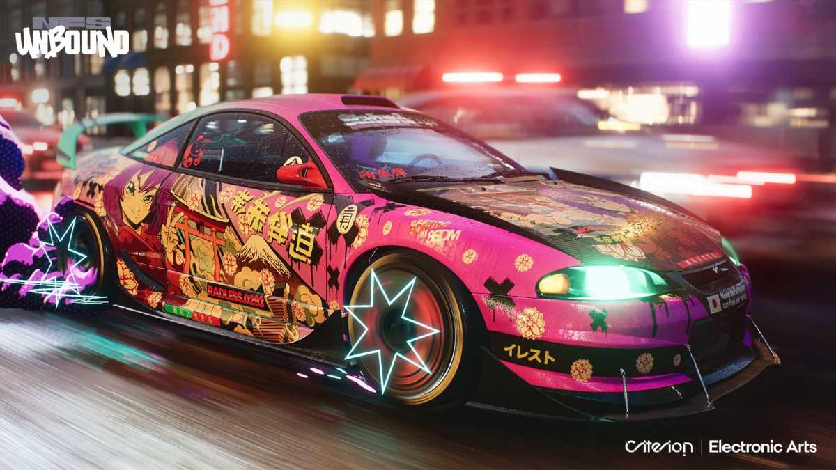 Ein neues, ein künstlerisches Need for Speed: NFS Unbound übermalt seine realistischen Szenerien mit Elementen aus Cartoon, Comic und Anime. Sehr spannend, sehr mutig. Kommt schon am 02. Dezember.