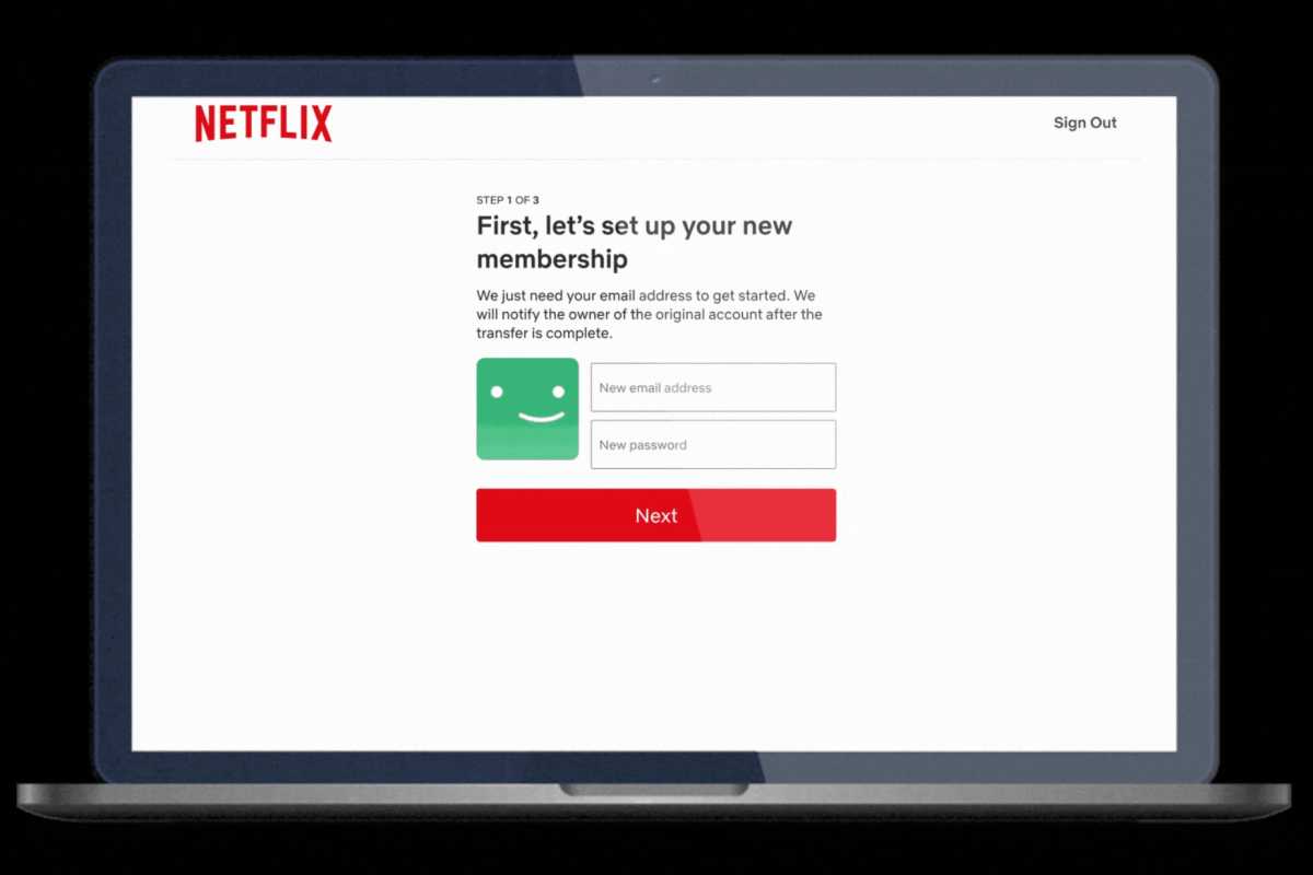 Netflix profile transfers