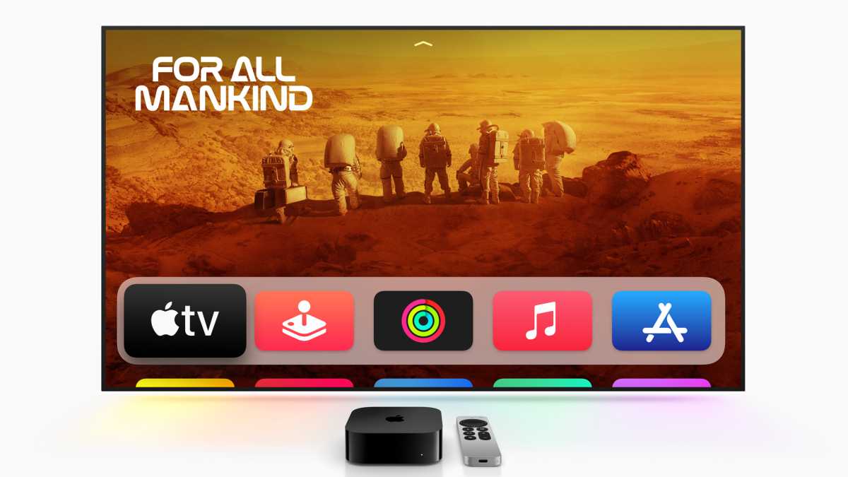 Apple TV 2022 product image with For All Mankind on TV