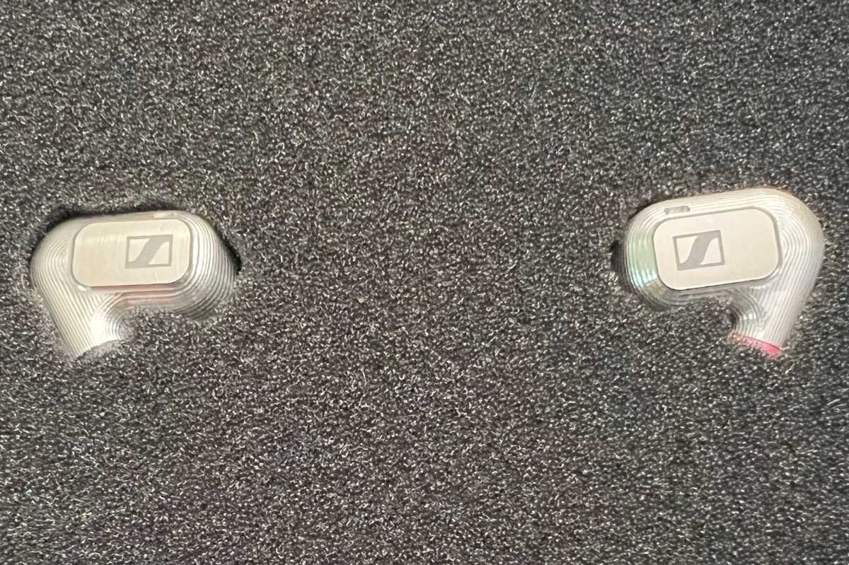 Sennheiser IE 900 headphones in foam packaging
