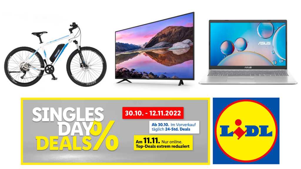 Image: Singles-Day-Deals bei Lidl: Die besten Angebote des Discounters