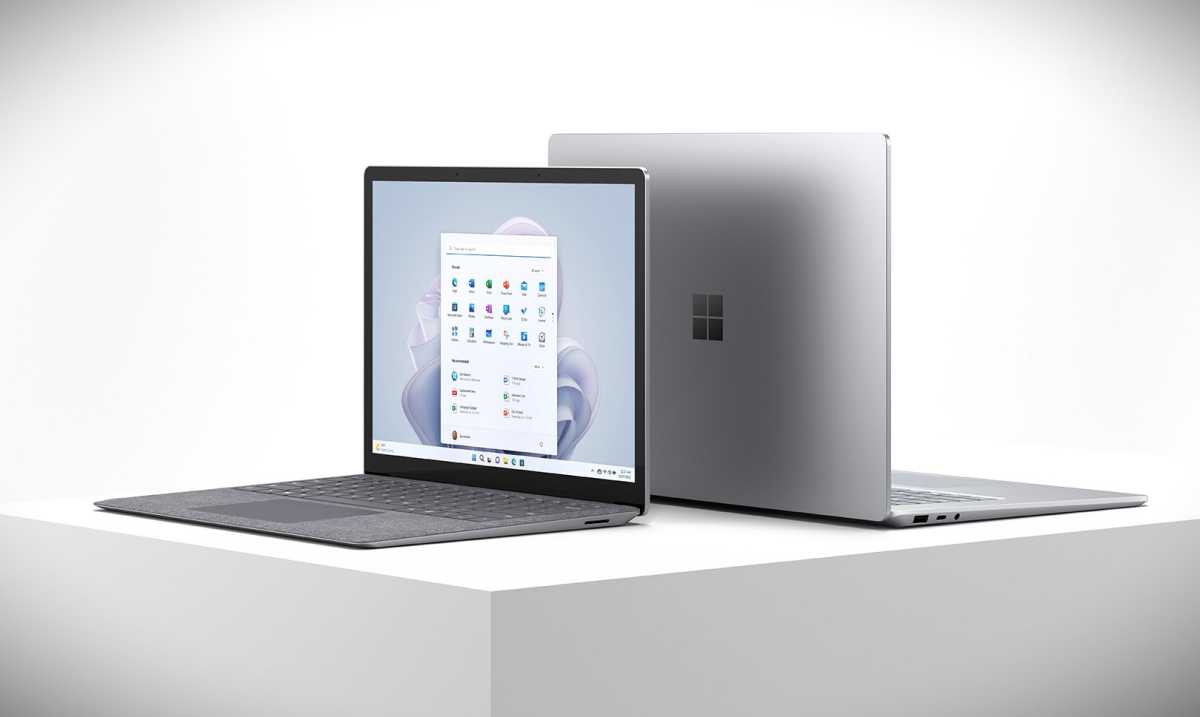Microsoft Surface Laptop 5 different sizes 13.5-inch 15-inch