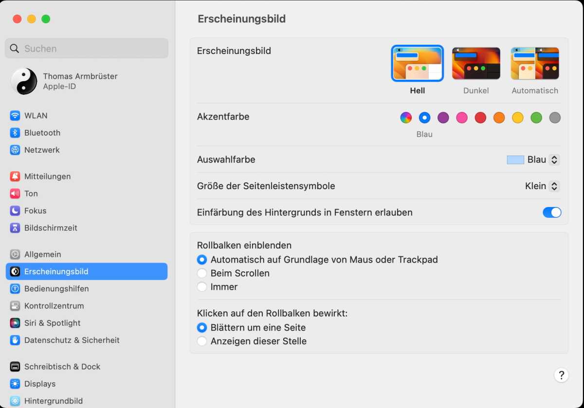 macOS Ventura: Systemeinstellungen
