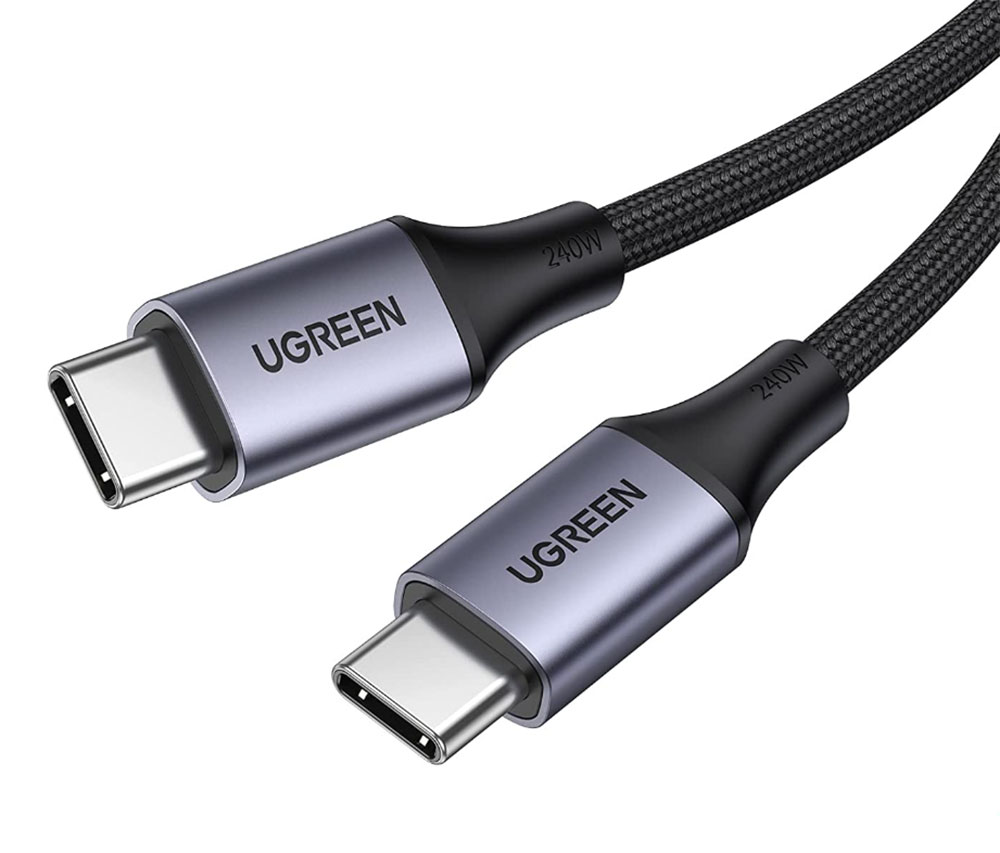 Ugreen USB-C to USB-C Charger Cable 5Gbps/60W – Best value charge and data USB-C cable