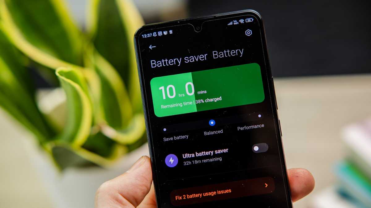 Xiaomi 12T - battery life