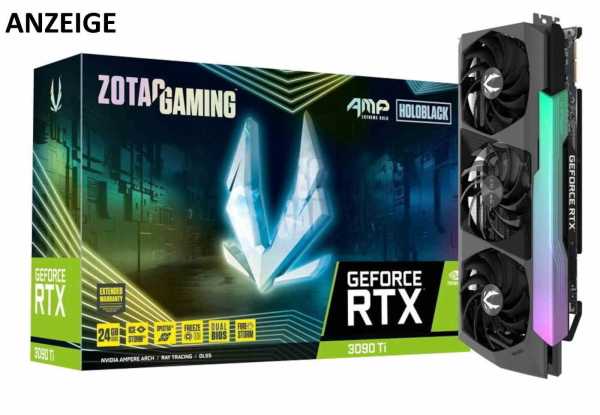 Image: Highend-Grafikkarte GeForce RTX 3090 Ti zum Bestpreis