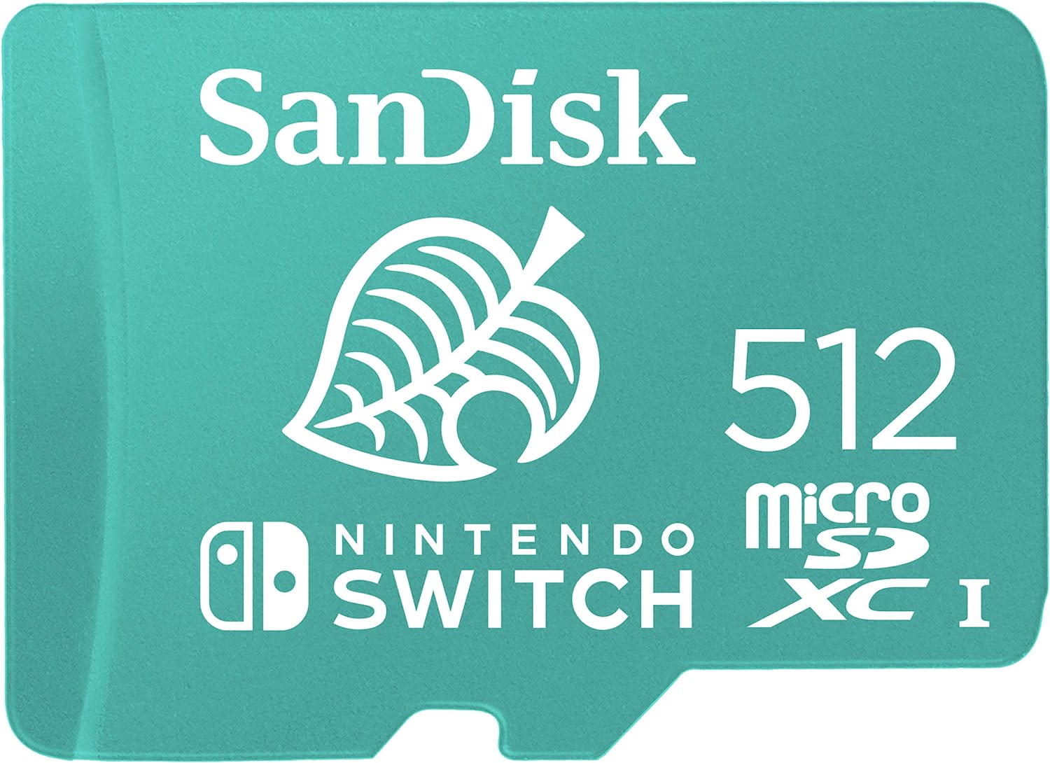 Tarjeta microSDXC SanDisk Animal Crossing de 512 GB