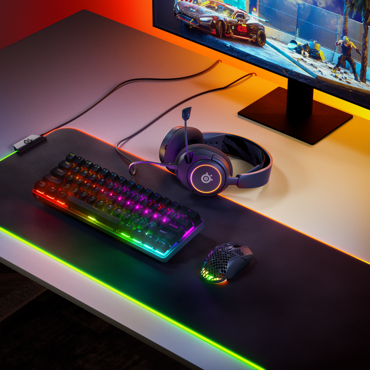 SteelSeries Arctis Nova 3 review: Lightweight RGB gaming-headset goodness