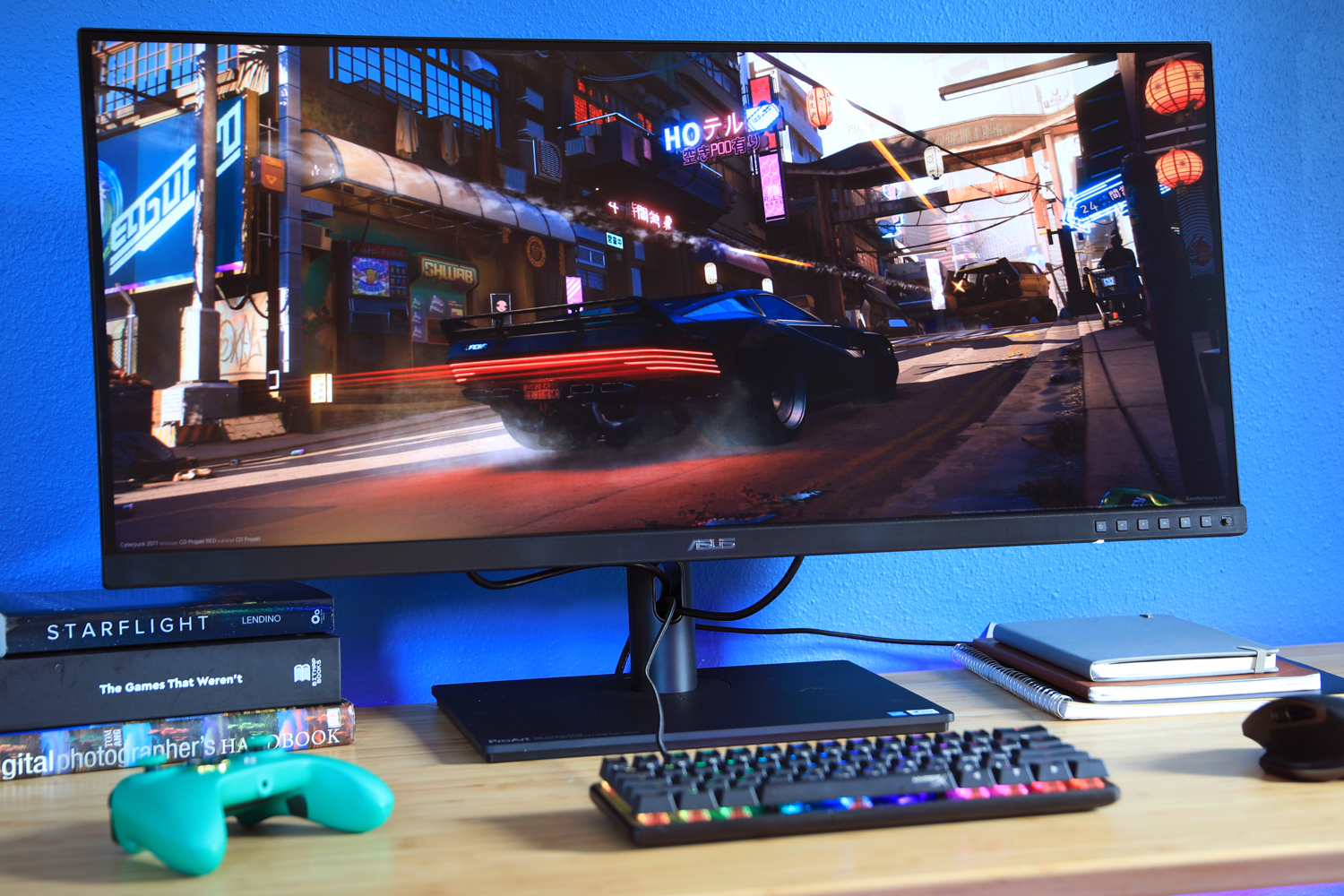 gaming and graphic design monitor